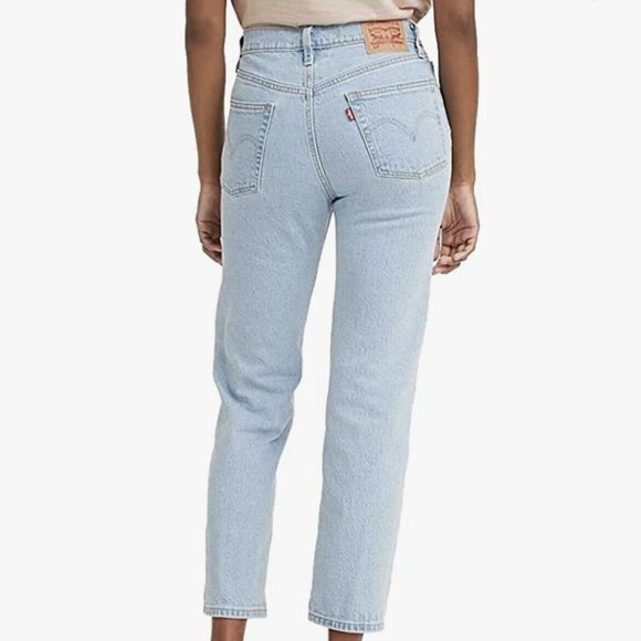Levi's Denim - Levis Womens 501 Original Cropped Jean size 32 x 26 Hi Waist Button Fly Straight